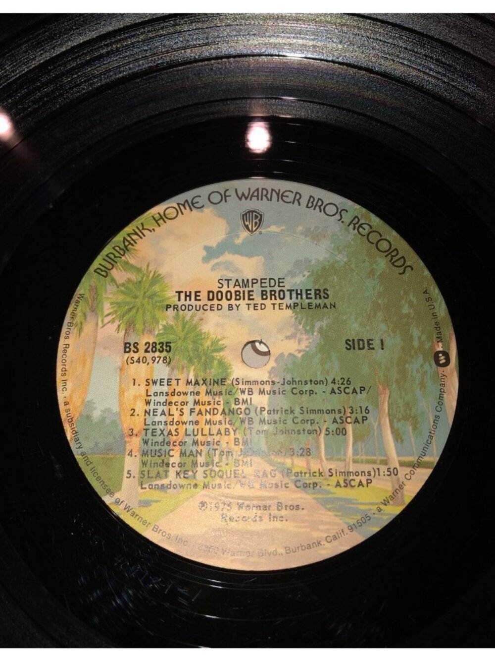 Vintage 1975 The Doobie Brothers Stampede LP - Read - Picture 8 of 10